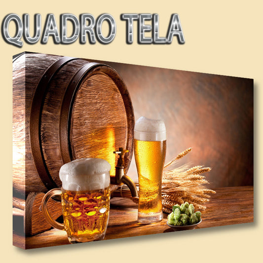 QUADRI MODERNI TELA XXL 200X125 APERITIVO FOOD BIRRA STUZZICHERIA PUB ARREDO BAR