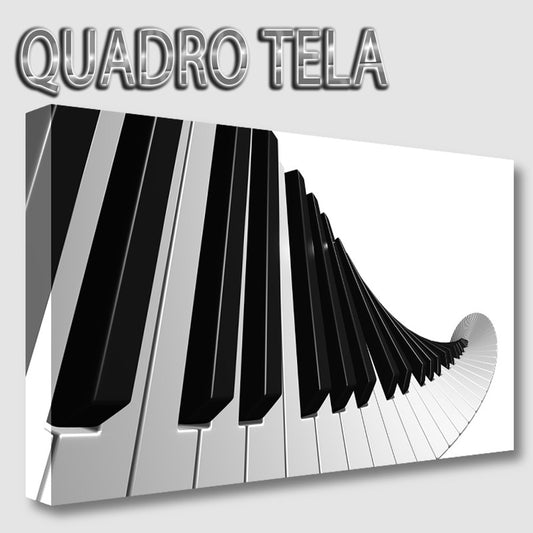 QUADRI MODERNI TELA 100X70  PIANOFORTE PIANOLA MUSICA CLASSICA JAZZ ARREDO